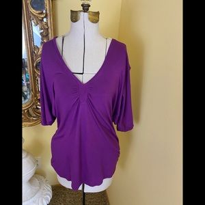 Ella Moss Purple blouse size medium